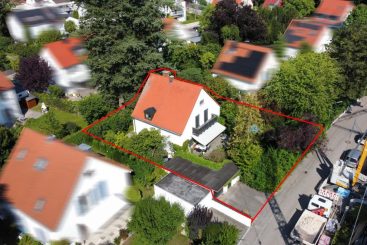 Sonniges Baugrundstück mit Altbestand in Bestlage von Pasing-Obermenzing